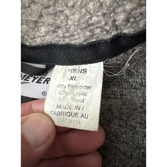 Vintage Obermeyer Men's Nordic Wool 1/2 Zip Sweater Pullover Fleece Size XL - Picture 5 of 7